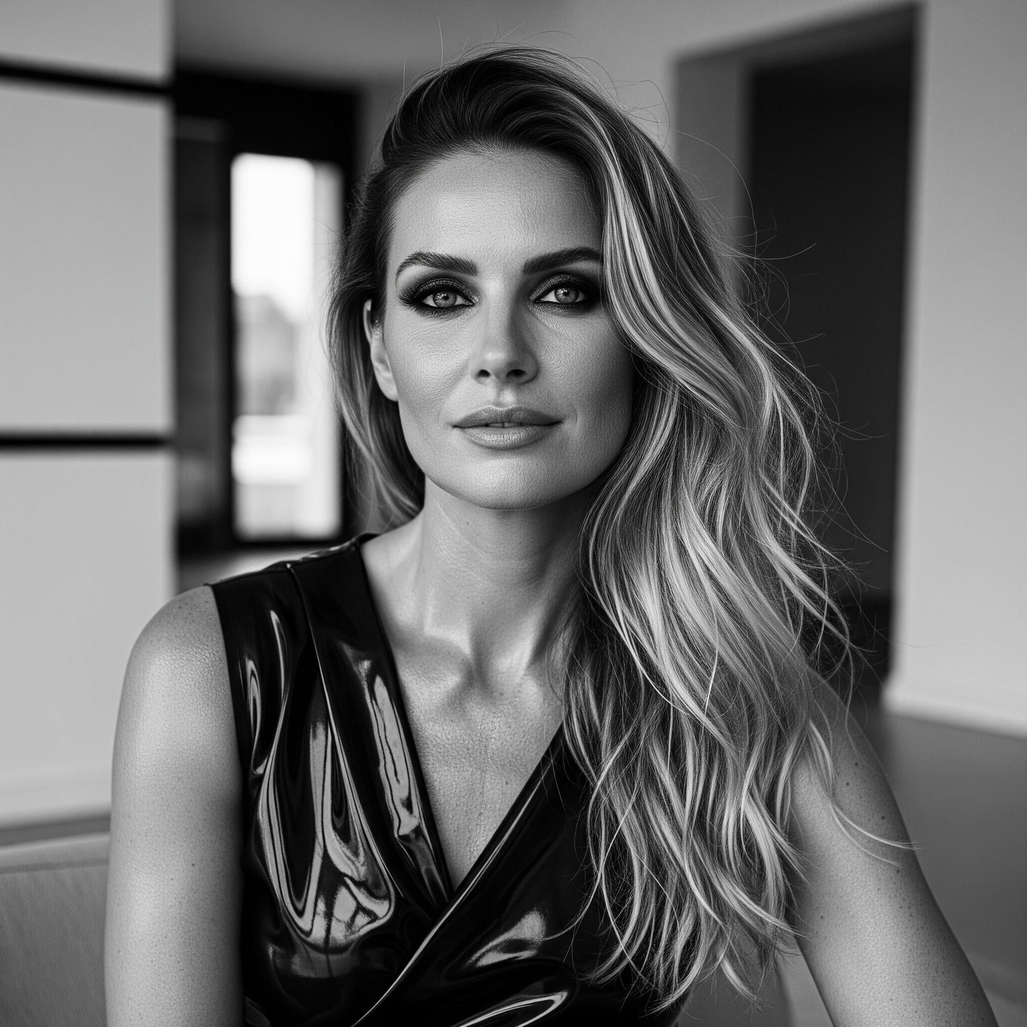 Sleeveless In Highlighting Texture