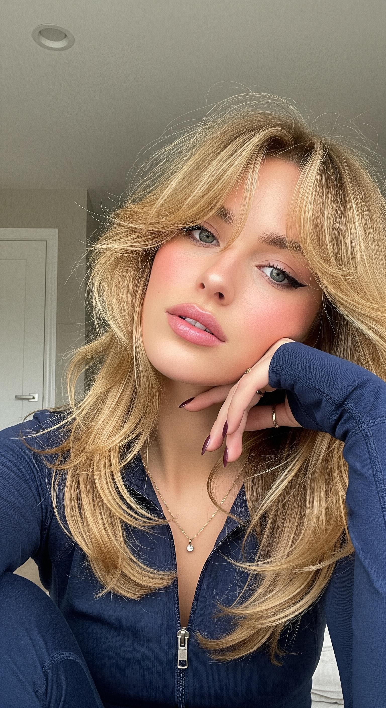 Glamorous Blondy Portrait