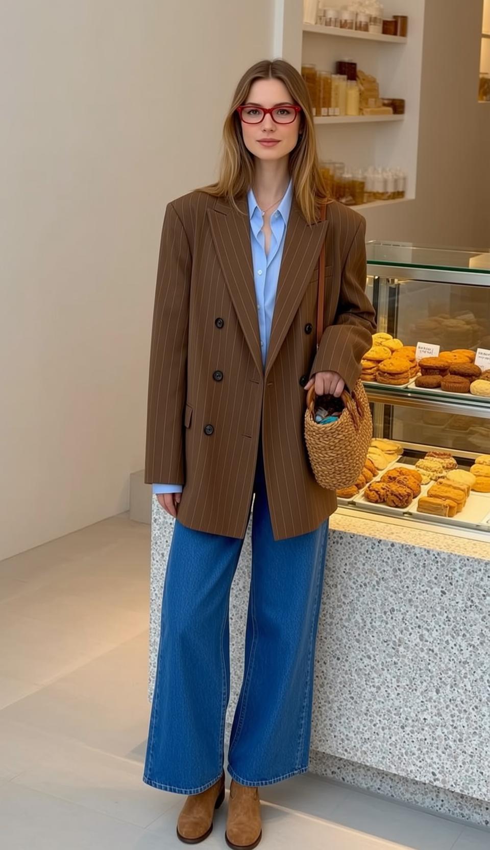 Bakery Blazer Blue Jeans