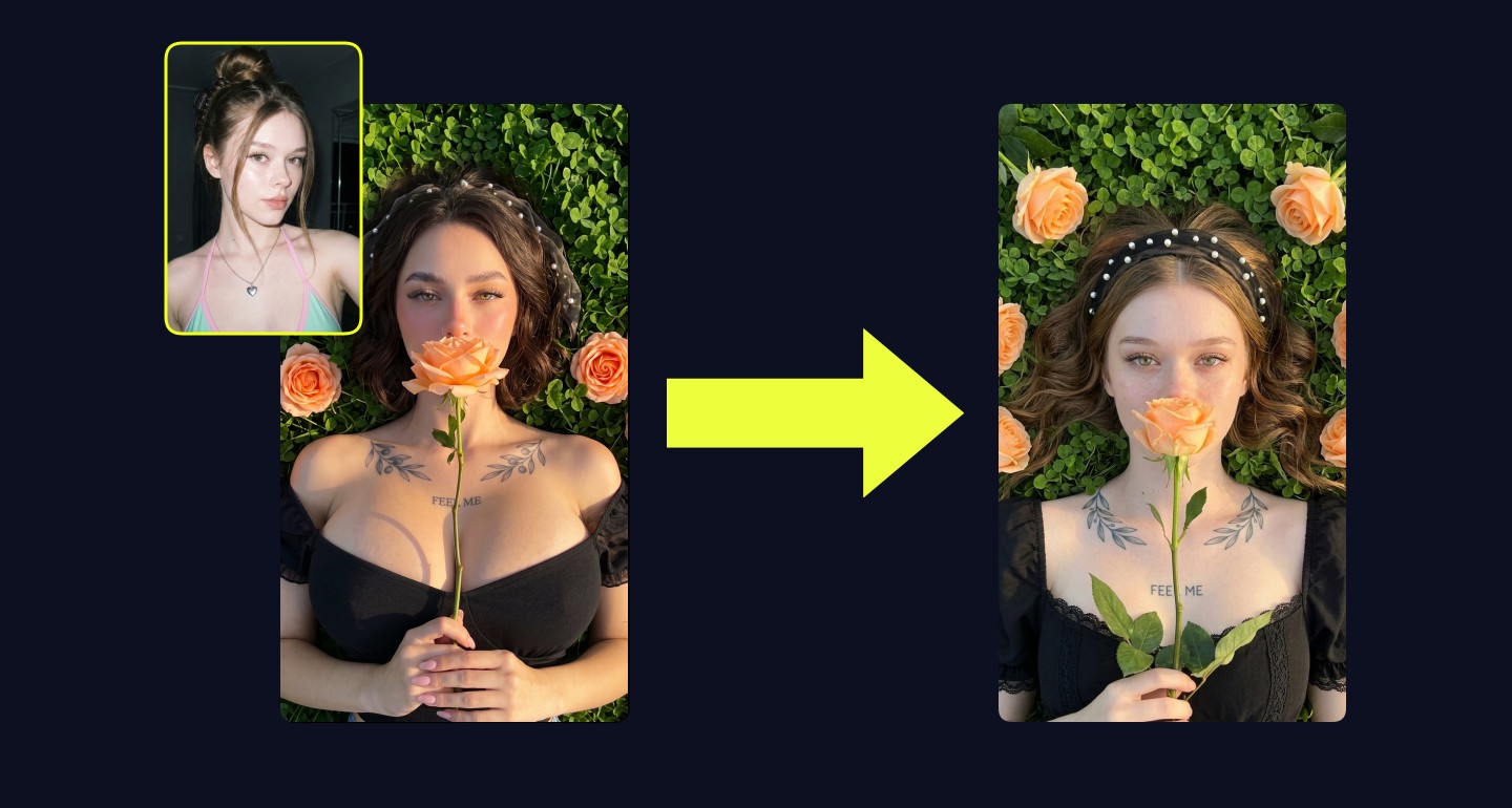 Mila remix walkthrough for Face In Clover With Peach Roses And Tattoos