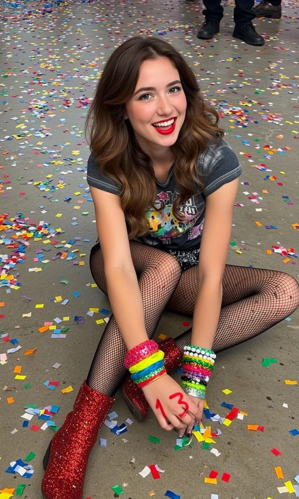 Makeup And Bracelets In Fashion Portrait