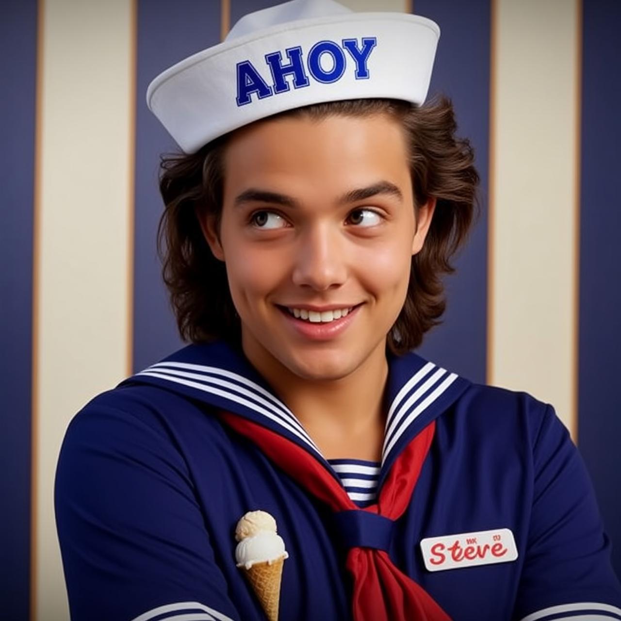 Sailor Uniform Ice Cream Smile