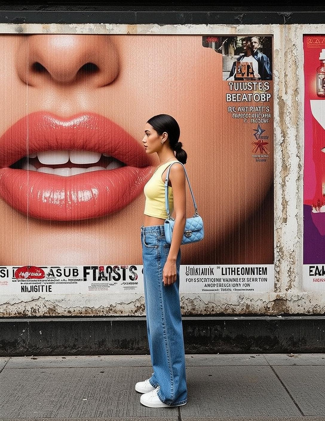 Yellow Crop Top Profile