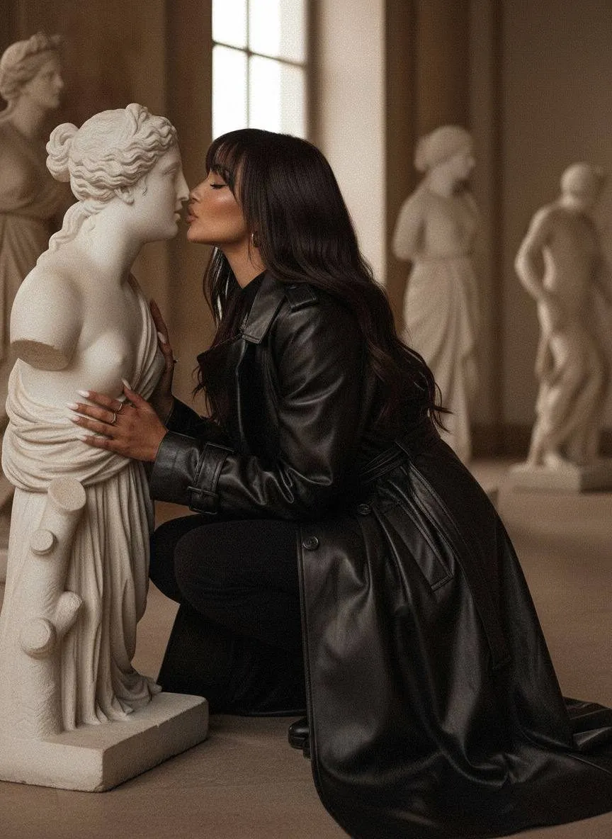 A light kiss
