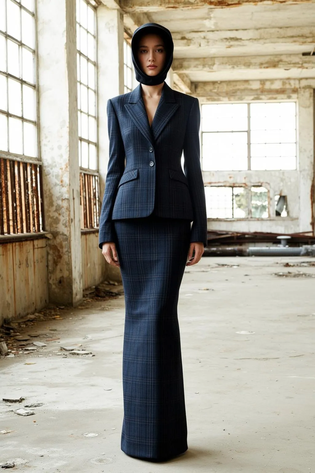 Fashion Week Young Dark Pulled Back Fair