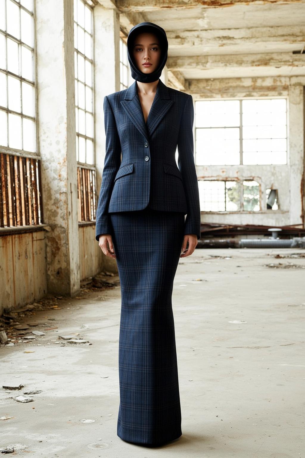 Fashion Week Young Dark Pulled Back Fair