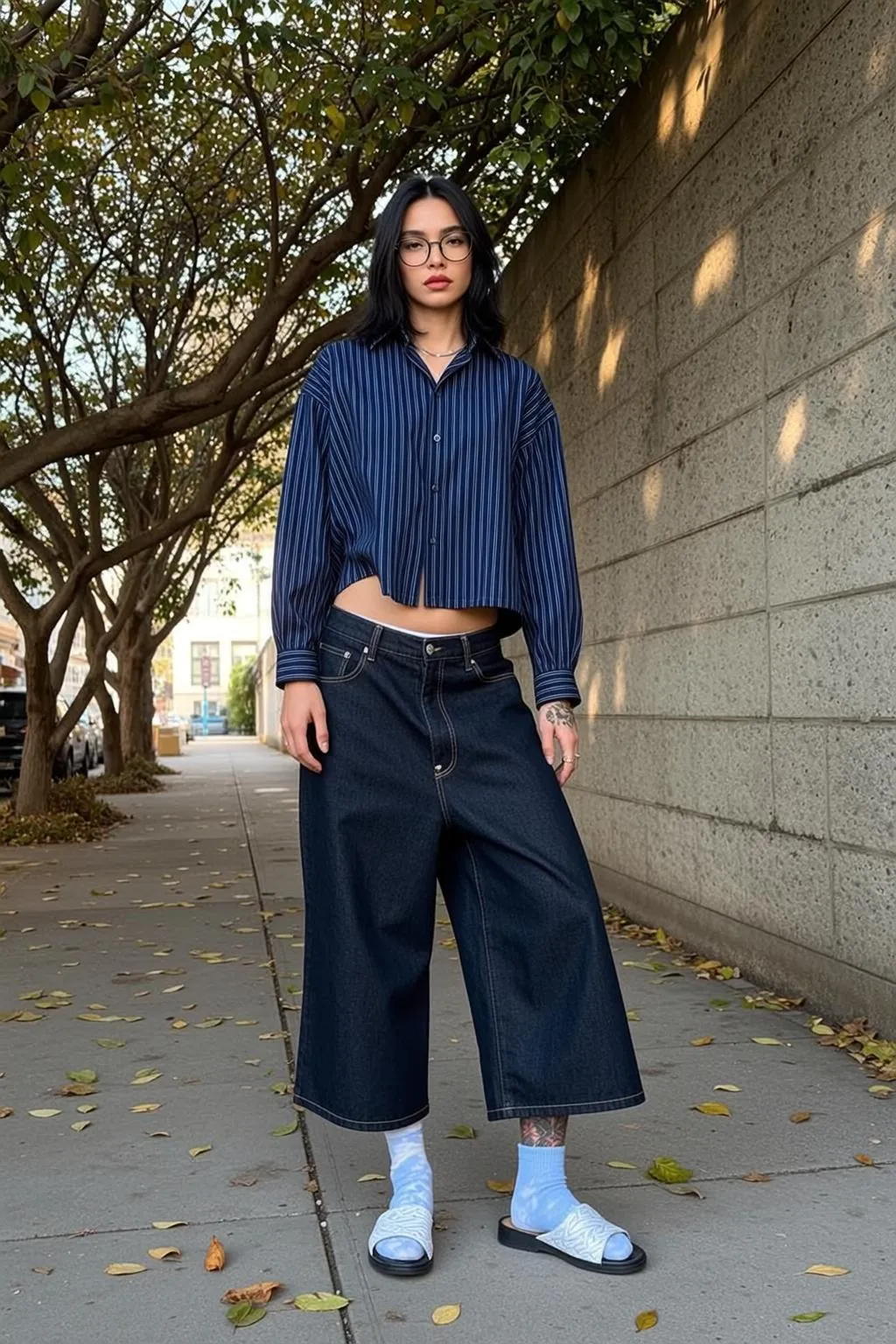 Casual Young Dark Shoulder-length Straight Fair Cropped