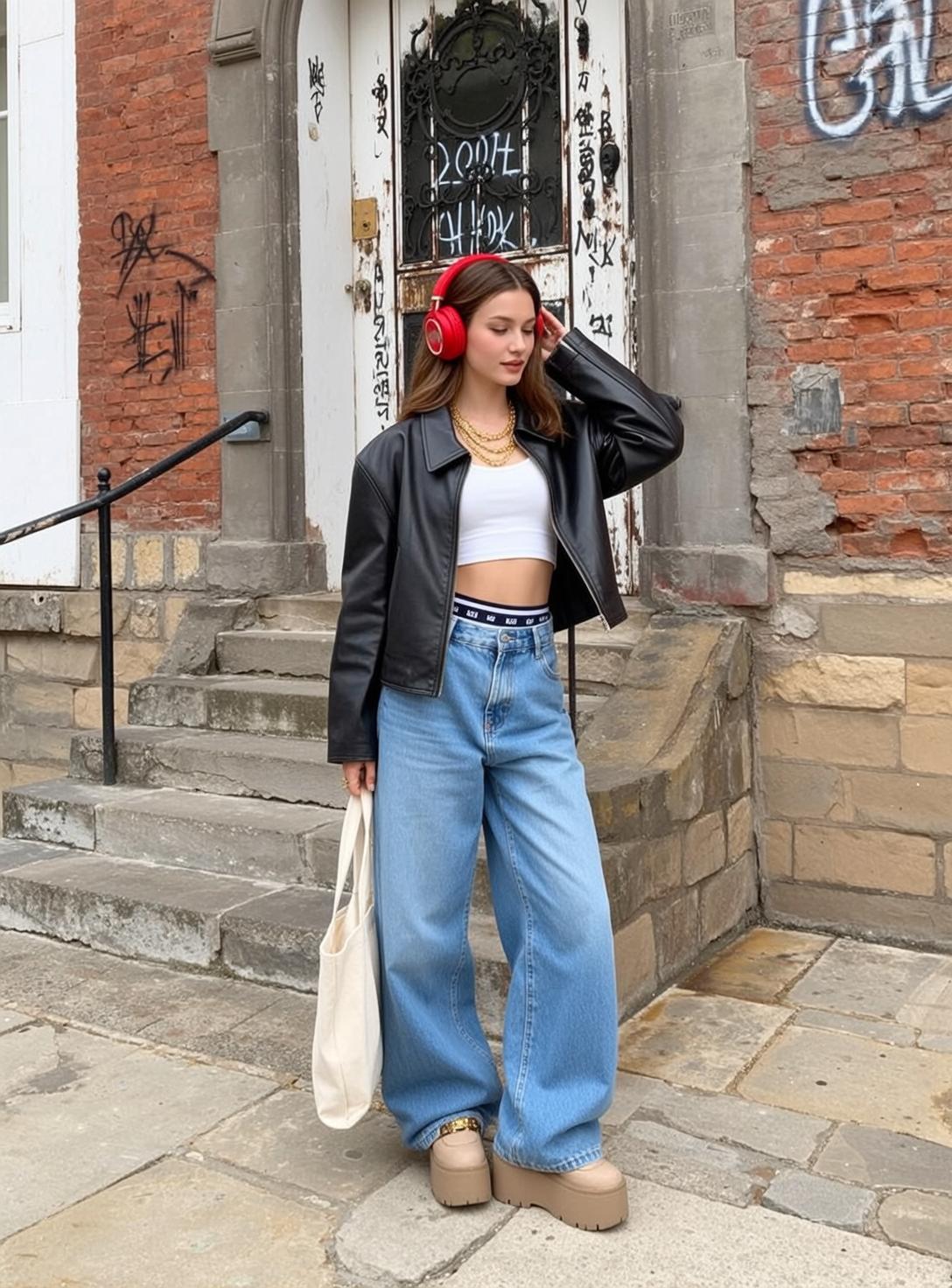 White Crop Top by Old White Wall