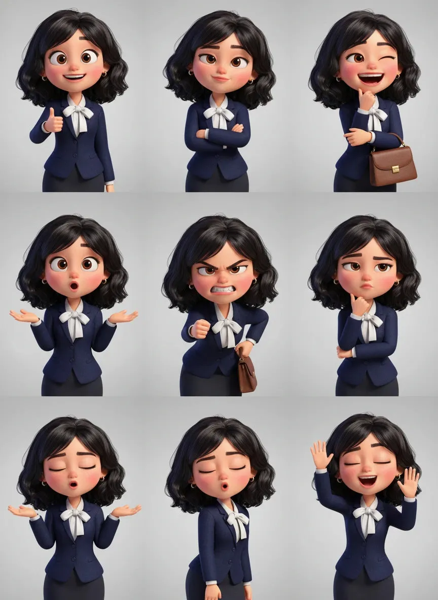 Makeup And Earrings In Blazer Portrait
