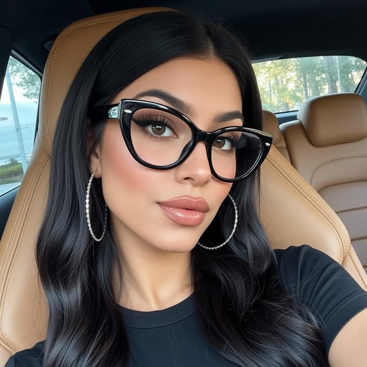 Car Seat Pout Portrait