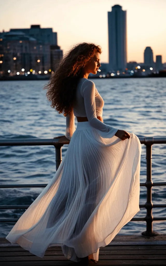 Sheer In Wooden Pier