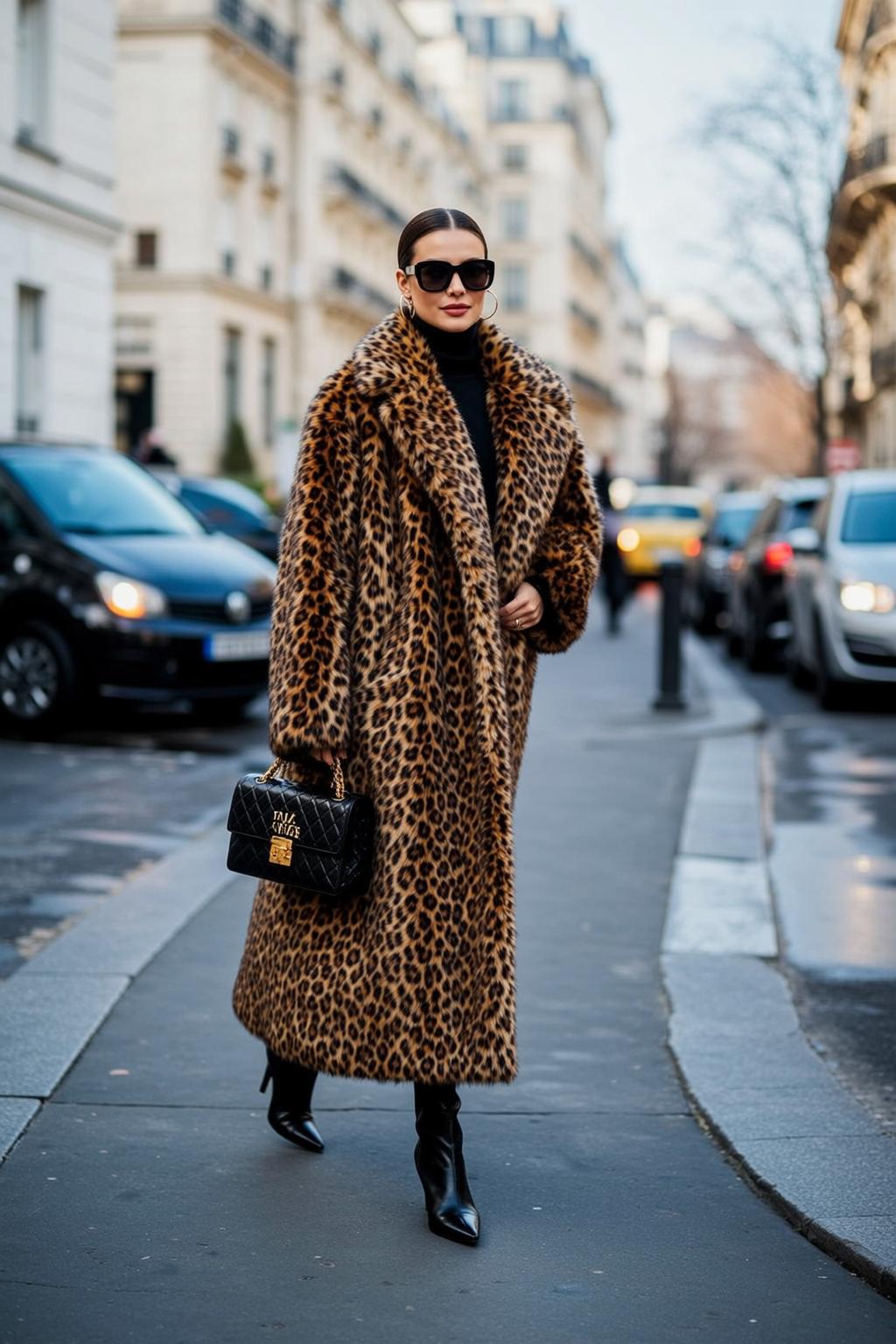 Fashion Week Pulled Back Bun Fair Black