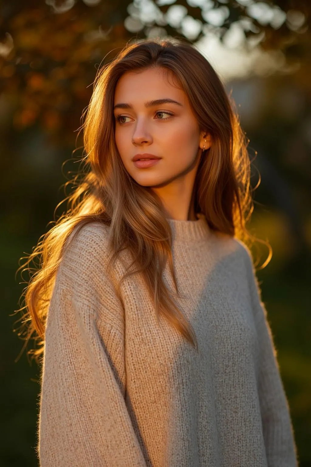Earrings In A Portrait