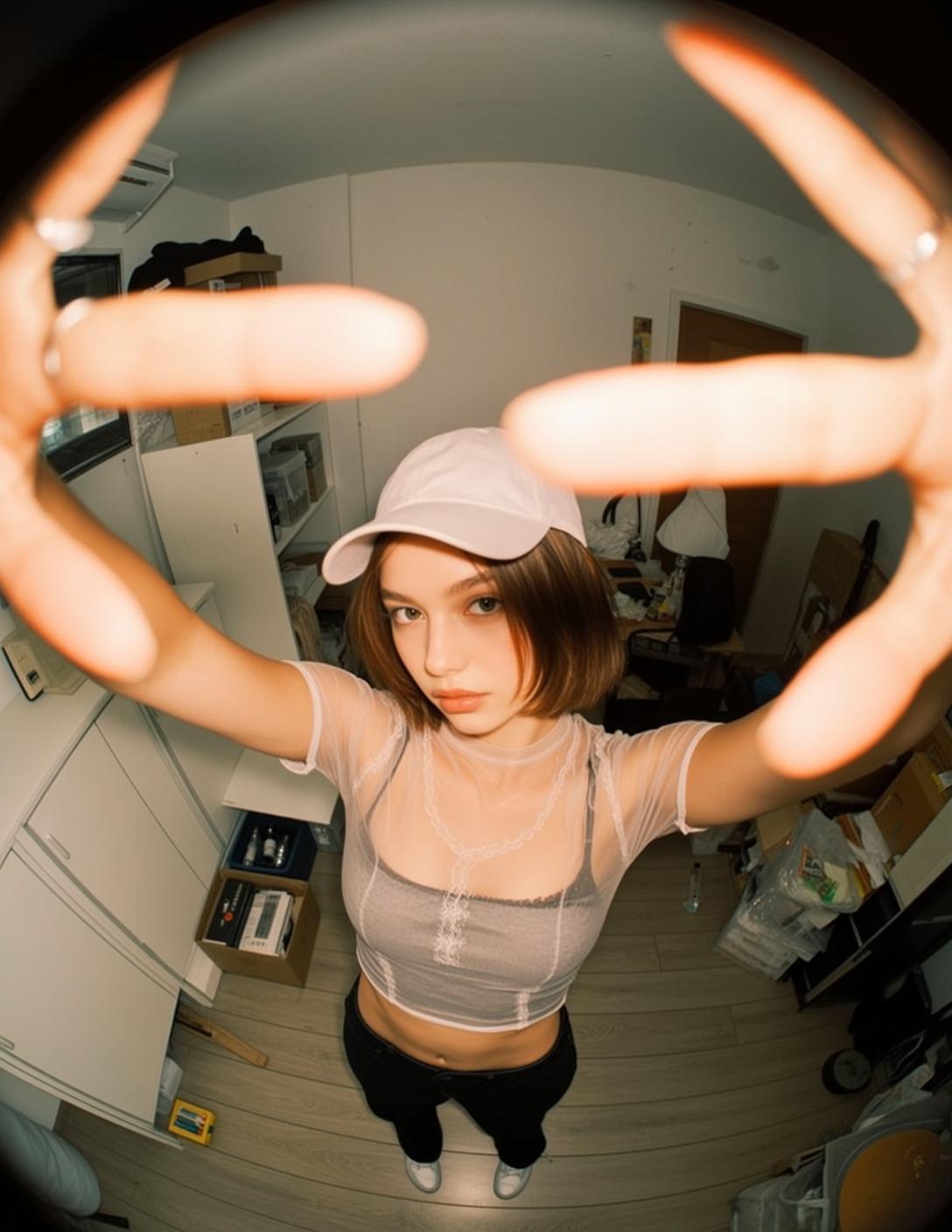 White Cap Lace Top Room