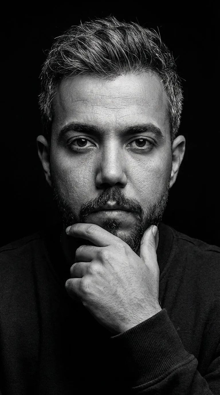 Deep Focus Editorial Portrait