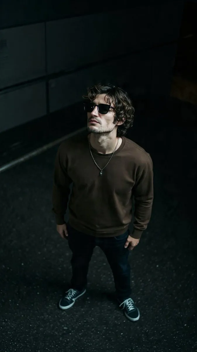Sunglasses And Necklace In An Urban Landscape