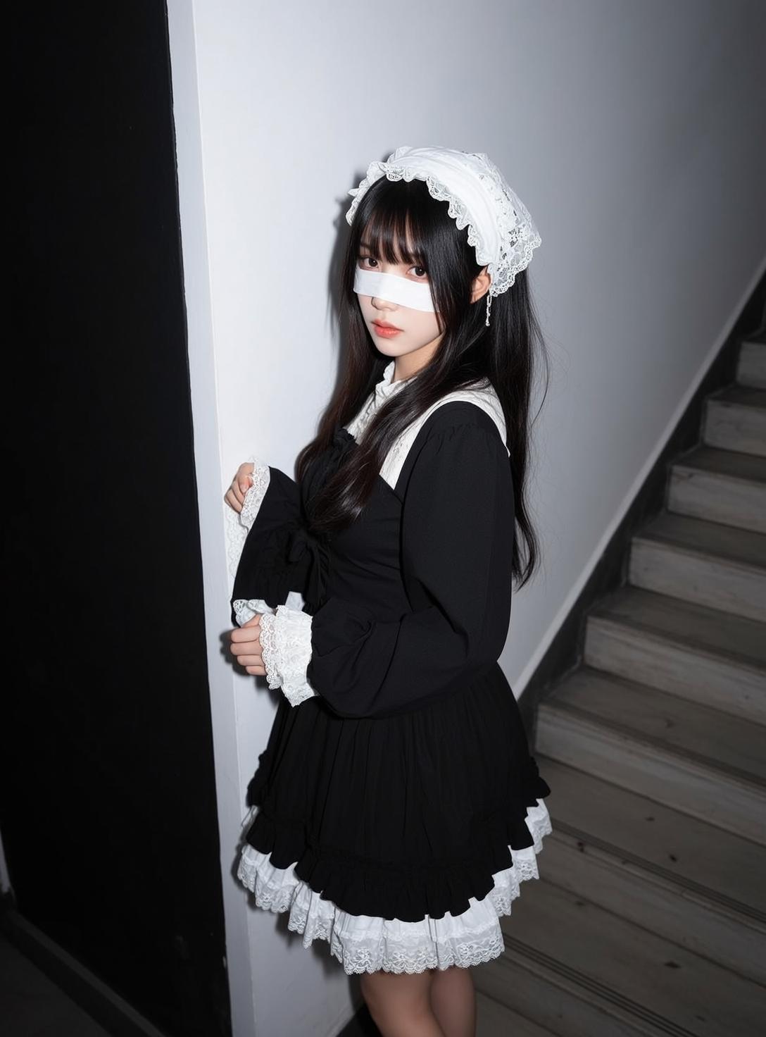 Stairway Doll Portrait