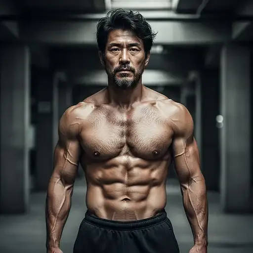 Boy Solo Mature Man Jang Ho-joong Shirtless Muscular