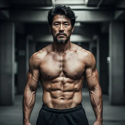 Boy Solo Mature Man Jang Ho-joong Shirtless Muscular