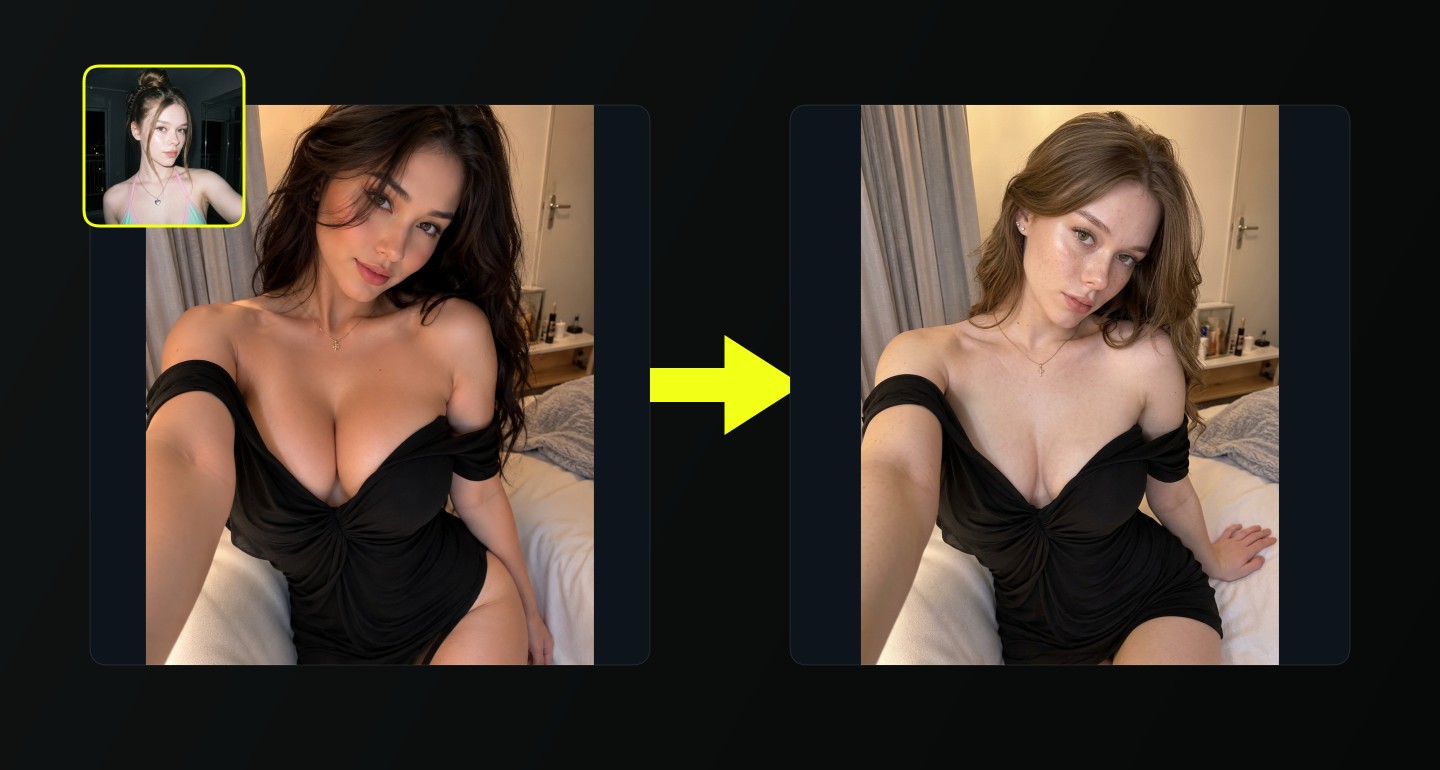 Mila remix walkthrough for Bedroom Selfie Black Off Shoulder Dress Soft Waves