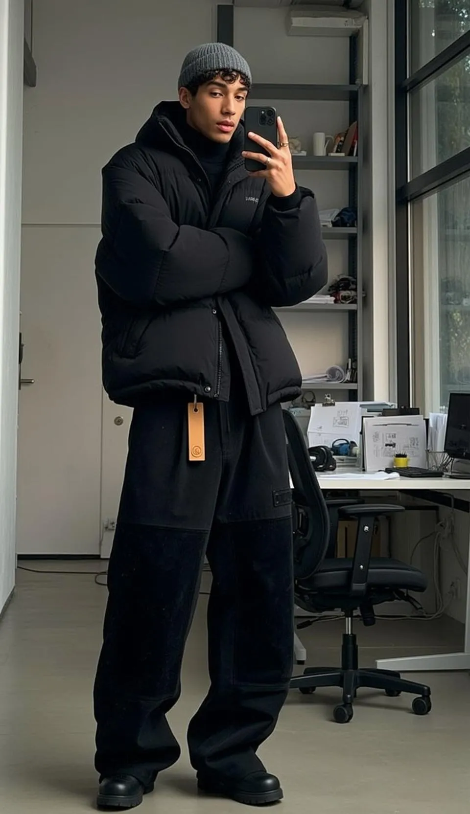 Rings In Office Portrait