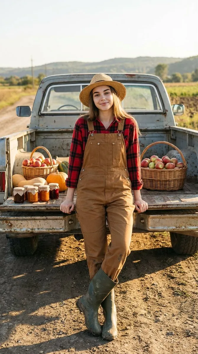 Cinematic Rural Portrait