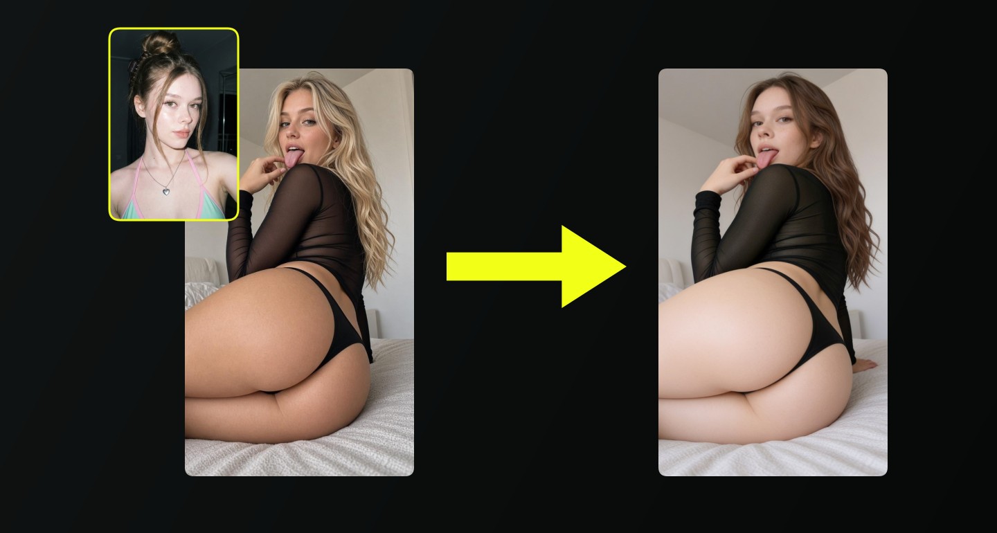 Mila remix walkthrough for Kneeling On Bed Sticking Tongue Out