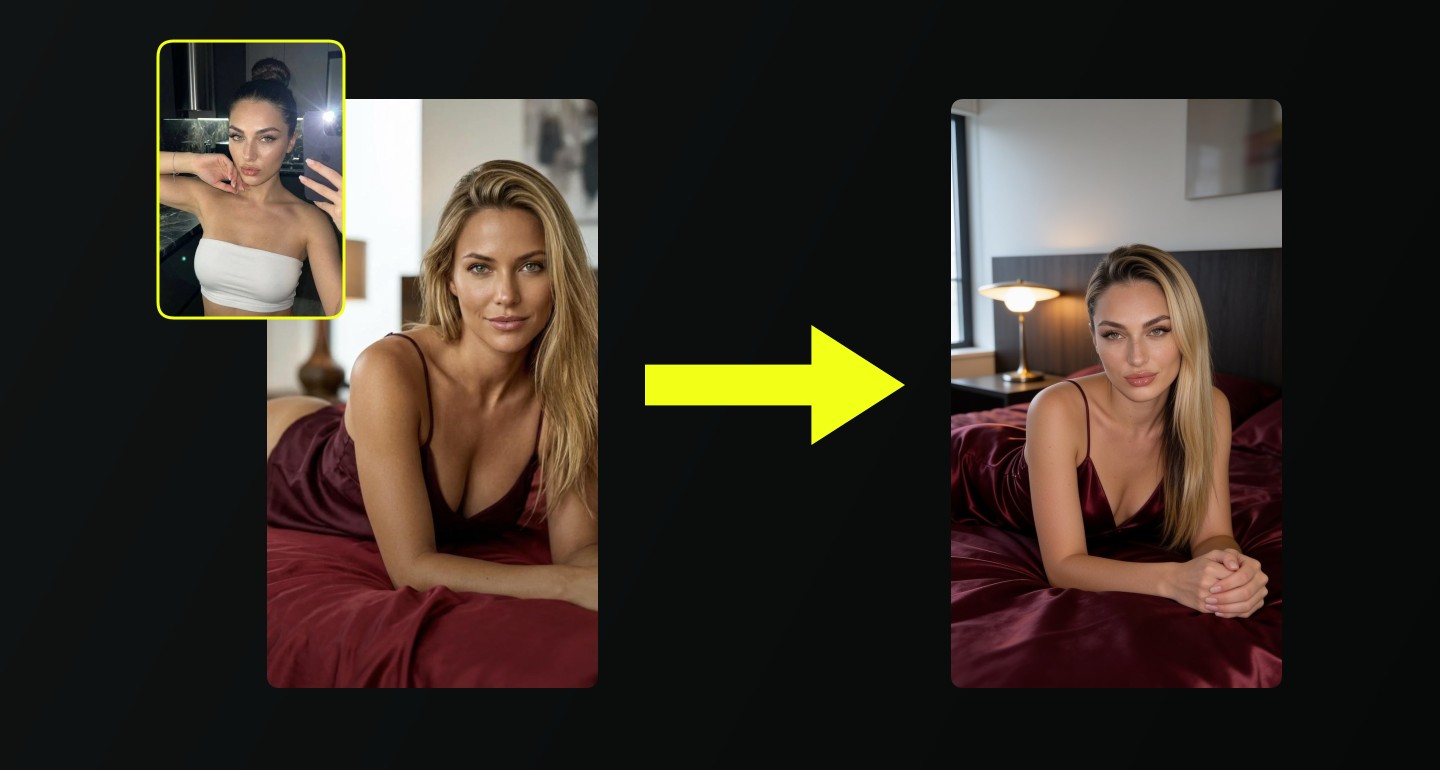 Lily remix walkthrough for Burgundy Slip Dress On Bed