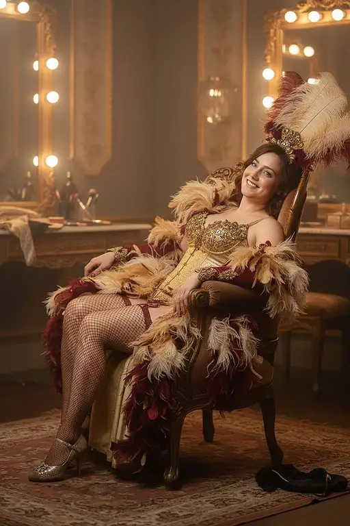 Full Body Image The The Uploaded Woman Temptress Style Vaudeville