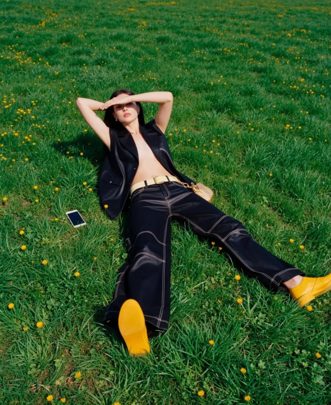 Necklace In A Field