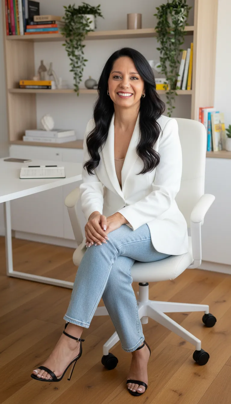 Modern Professional Woman In Office Setting