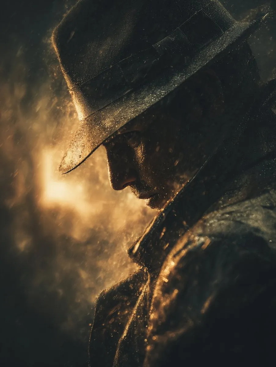 Mystery in the Rain: A Cinematic Encounter