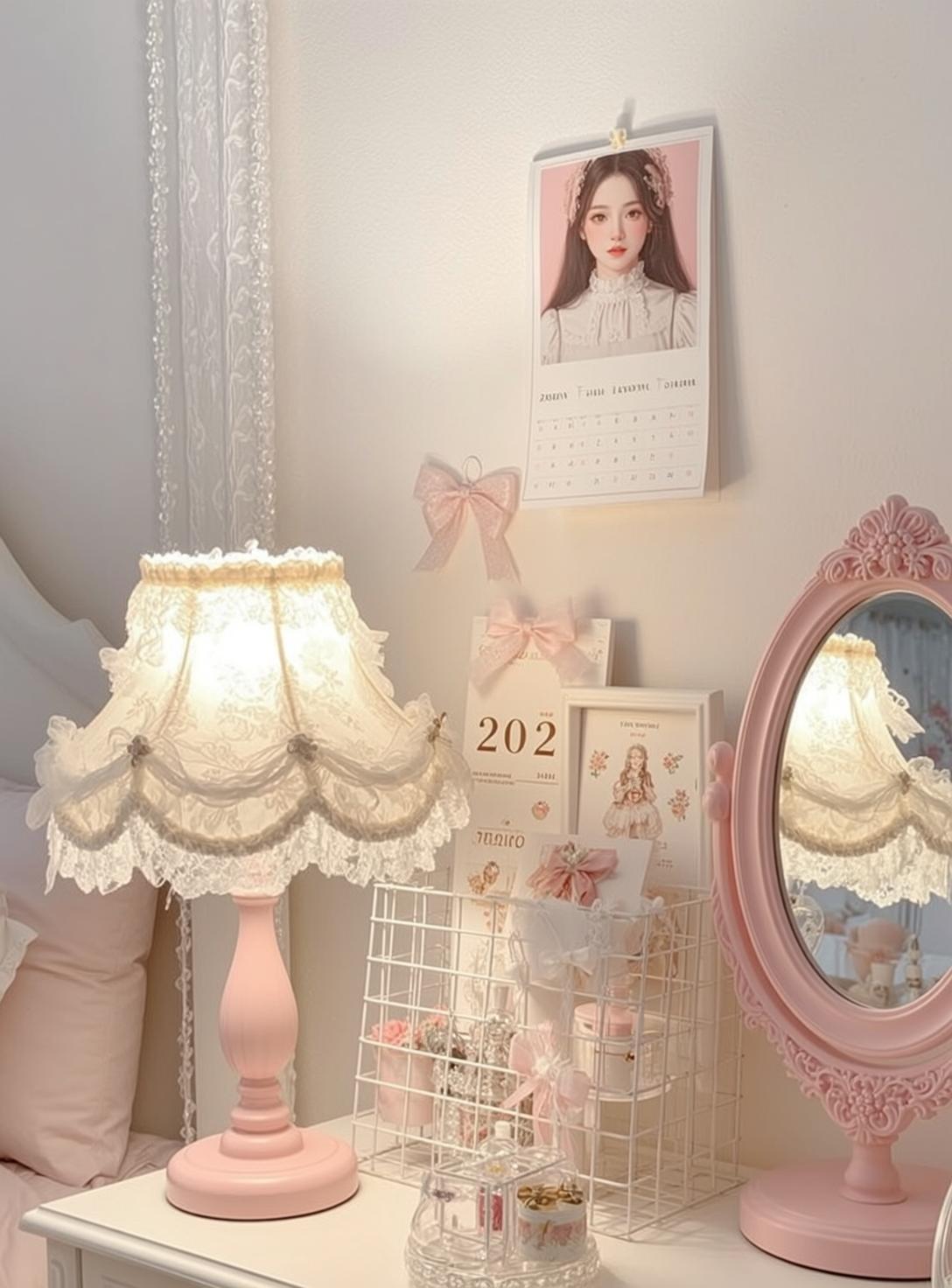 White Blouse Vanity Corner