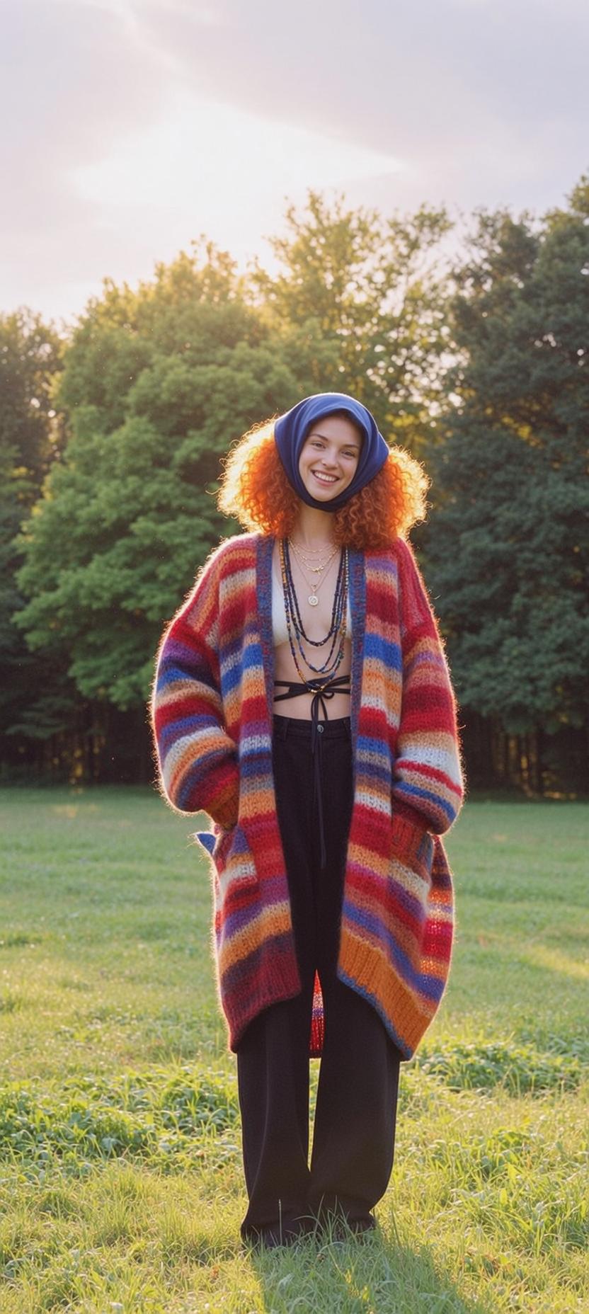 Indie Young Curly Red Hair Fair Skin