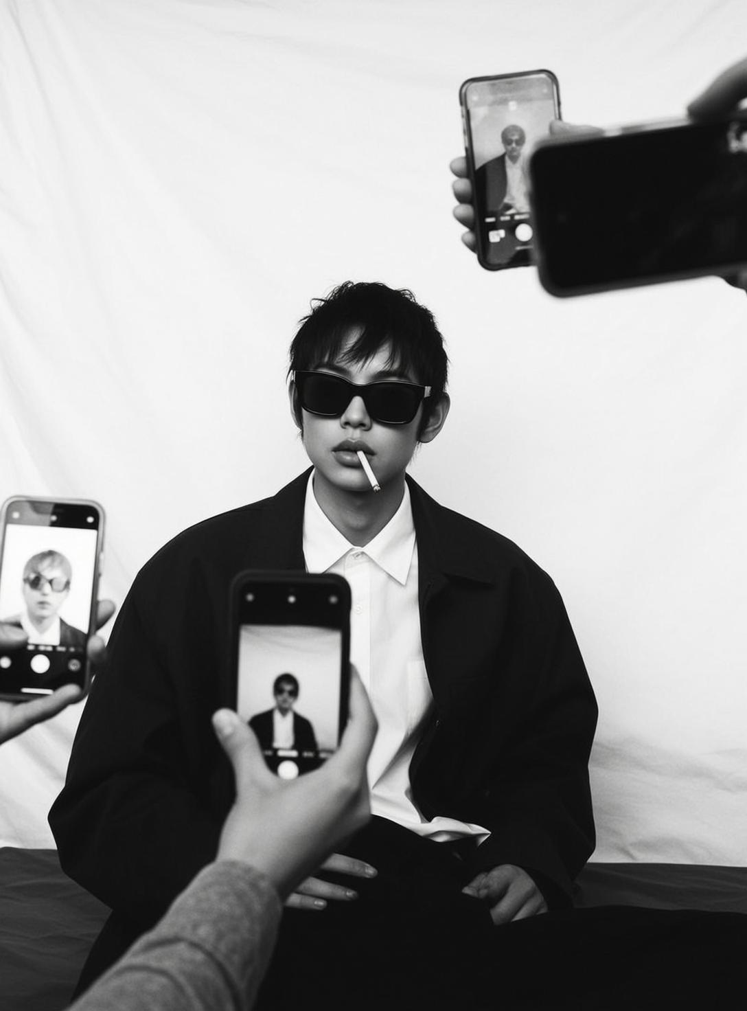 Studio Bed Cigarette Editorial