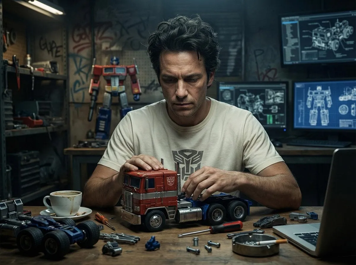 Assembling Optimus Prime Toy Dim Workshop