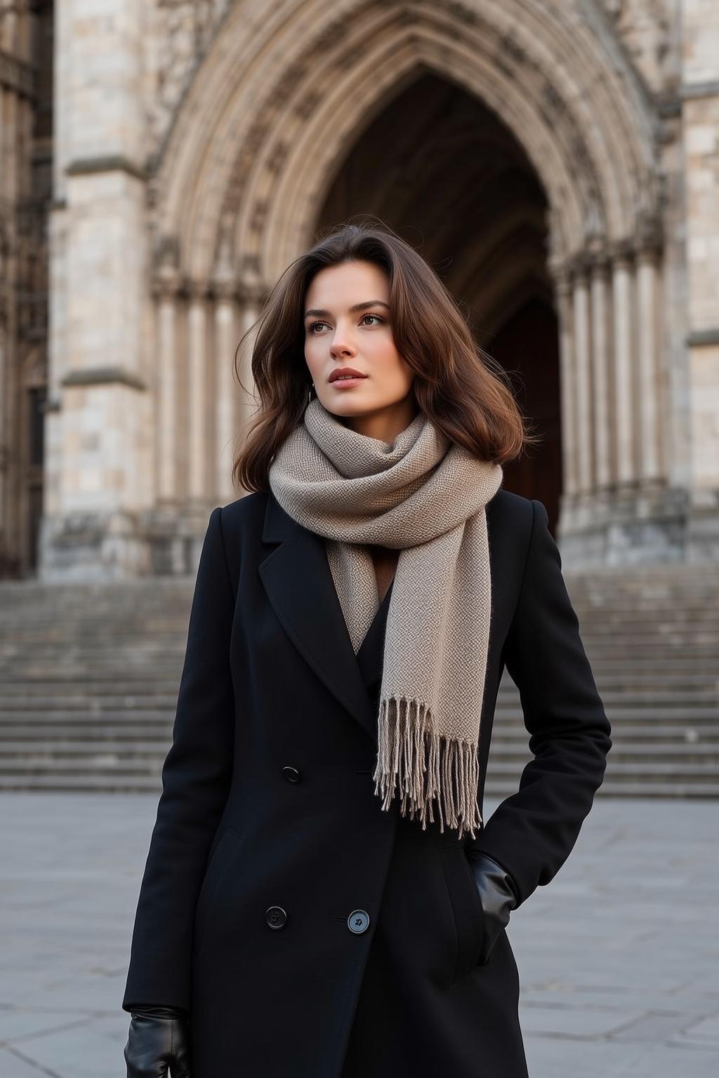 Luxury Young Long Wavy Brown Fair Black