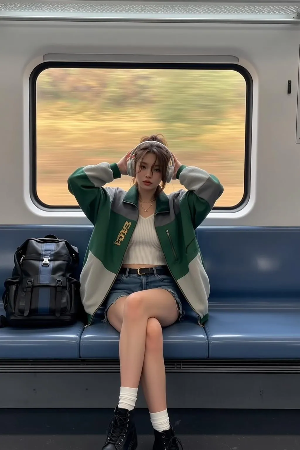 Necklace On A Train