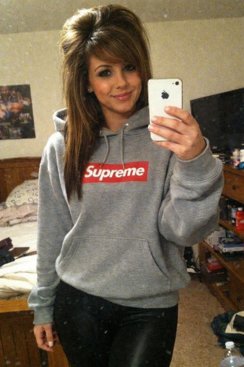 2012 Bedroom Mirror Selfie Supreme Hoodie Iphone 4s