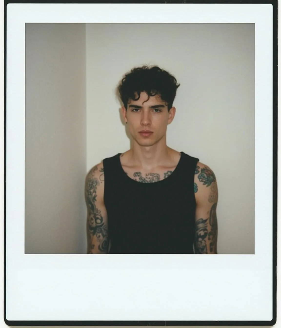 Tattooed Polaroid Portrait Study
