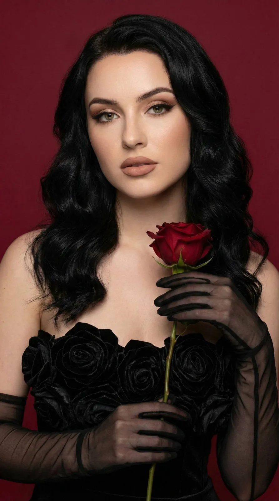 Studio Fashion Glam Portrait