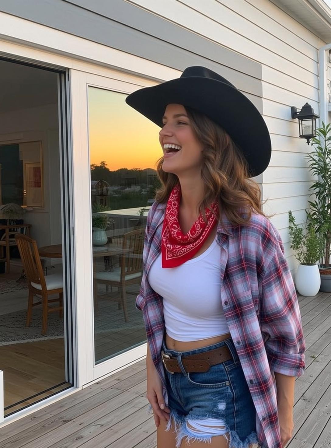 Cowgirl Recreate This Scene Description Hair Wavy