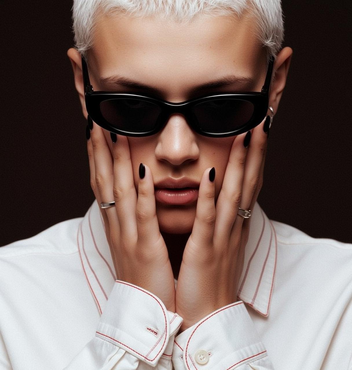 Short Platinum Blonde Hair Fair Skin White