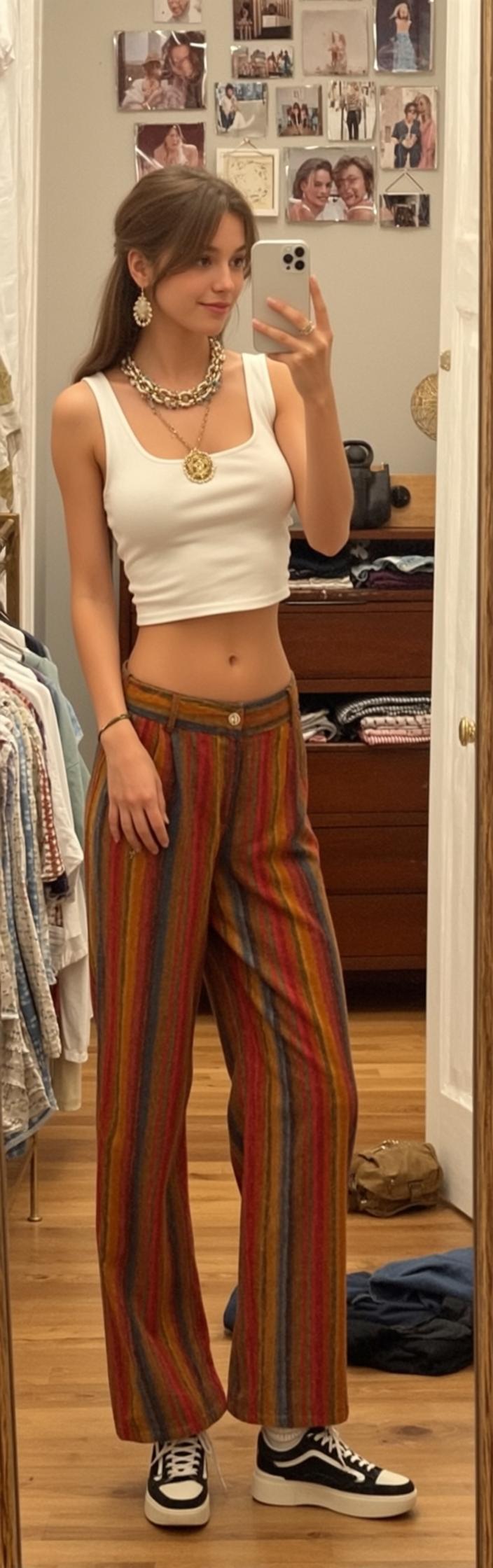 Indie Young Brown Pulled Back Bangs Fair