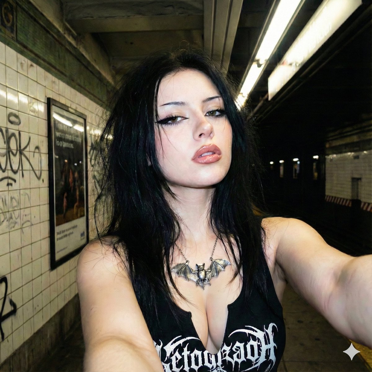 Urban Grit Meets Gothic Glam reference photo
