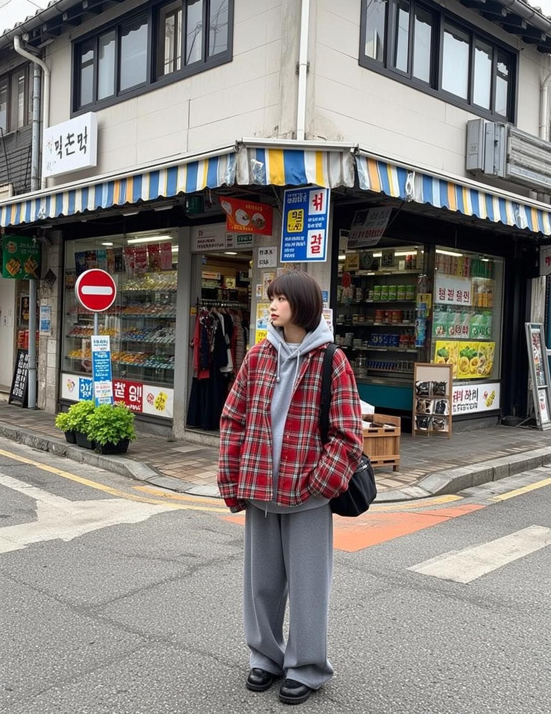 Acubi Young Short Dark Bob Cut Fair