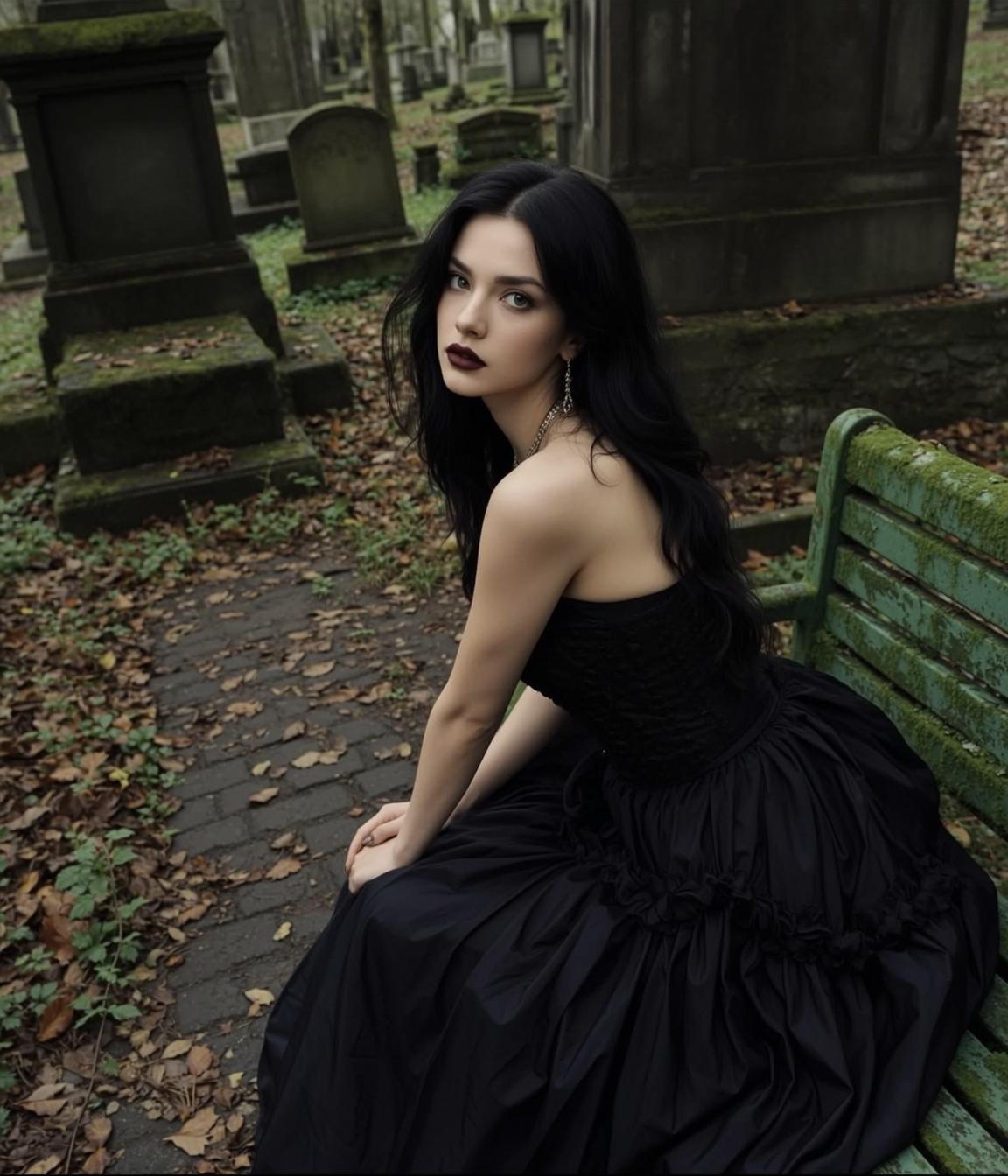 Bench Corset Portrait