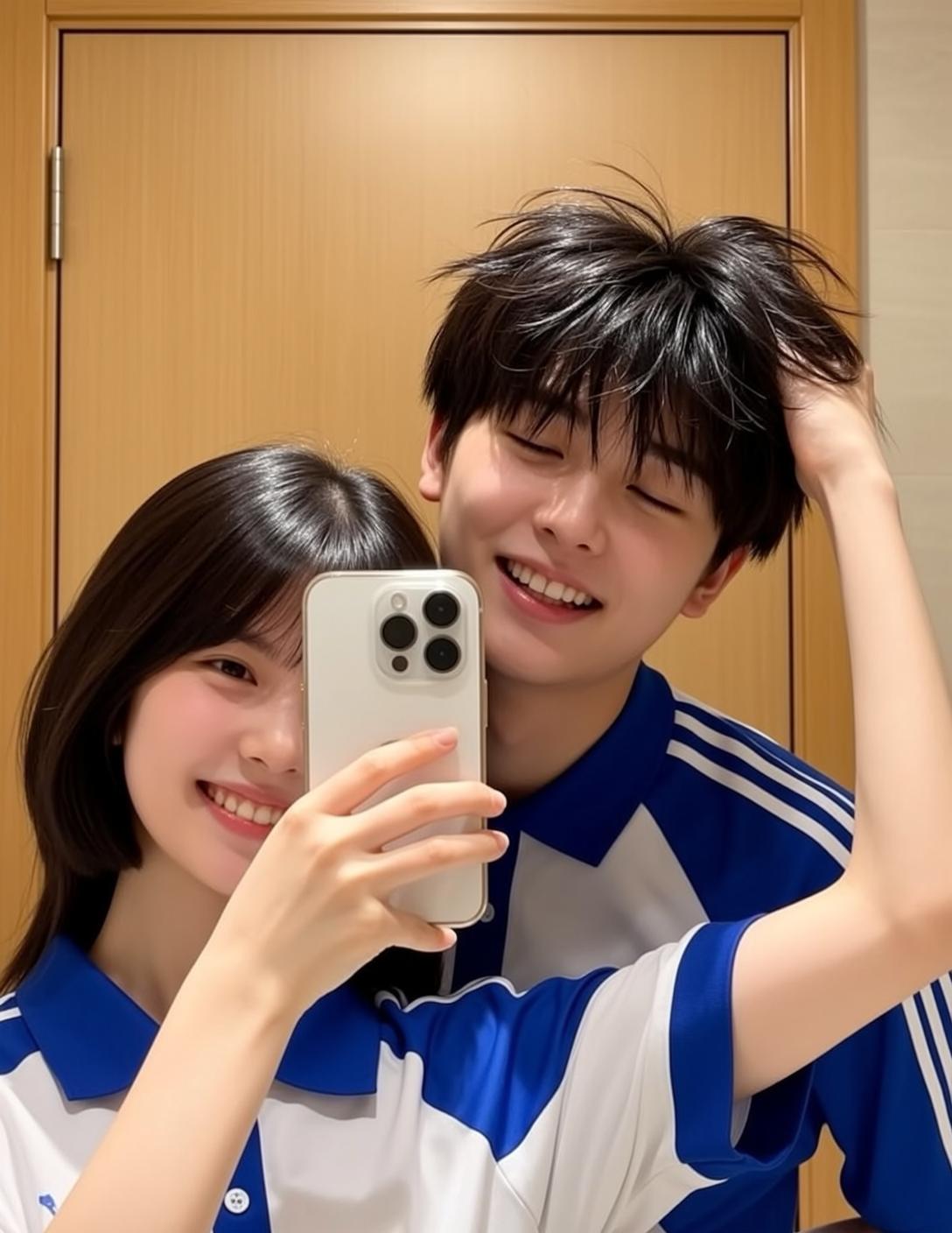 Explore Young Holding White Smartphone Their Left