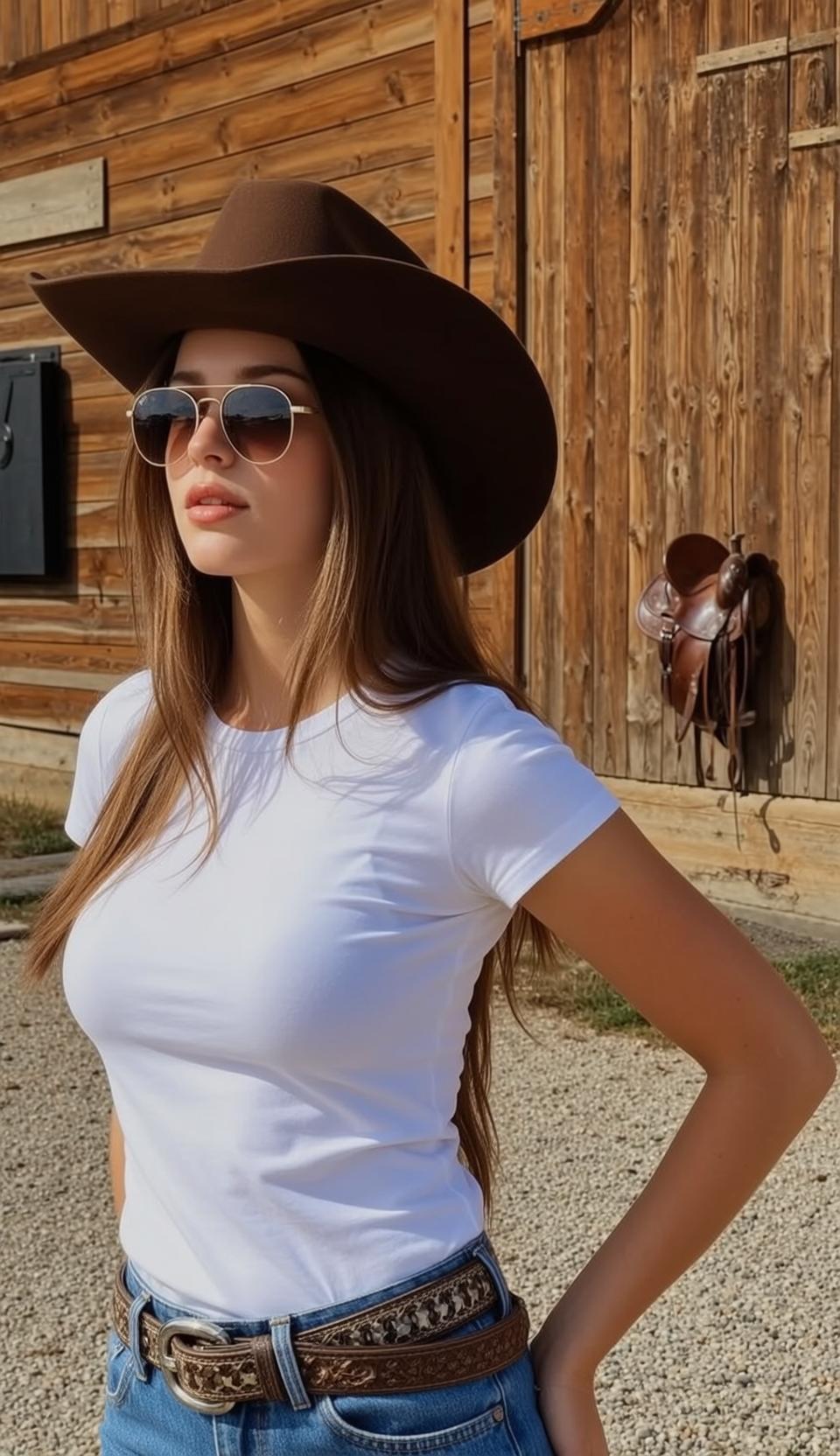 Cowboy Hat by Rustic Building