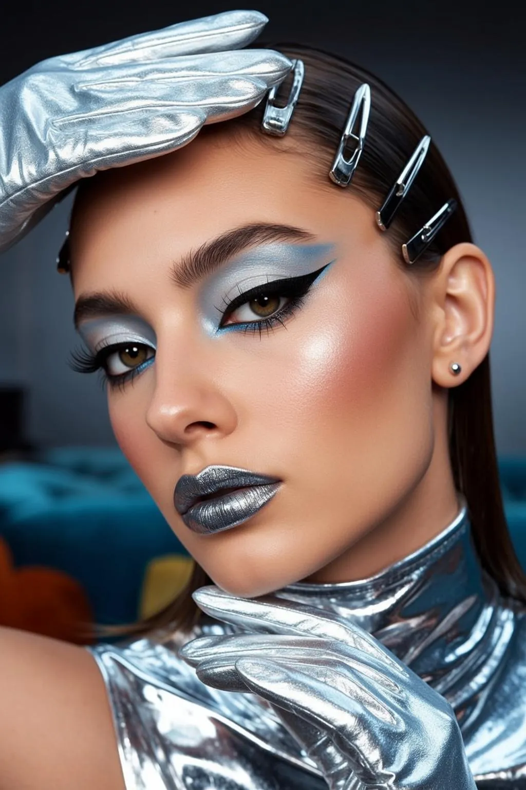 Makeup And Lash Extensions In A Portrait